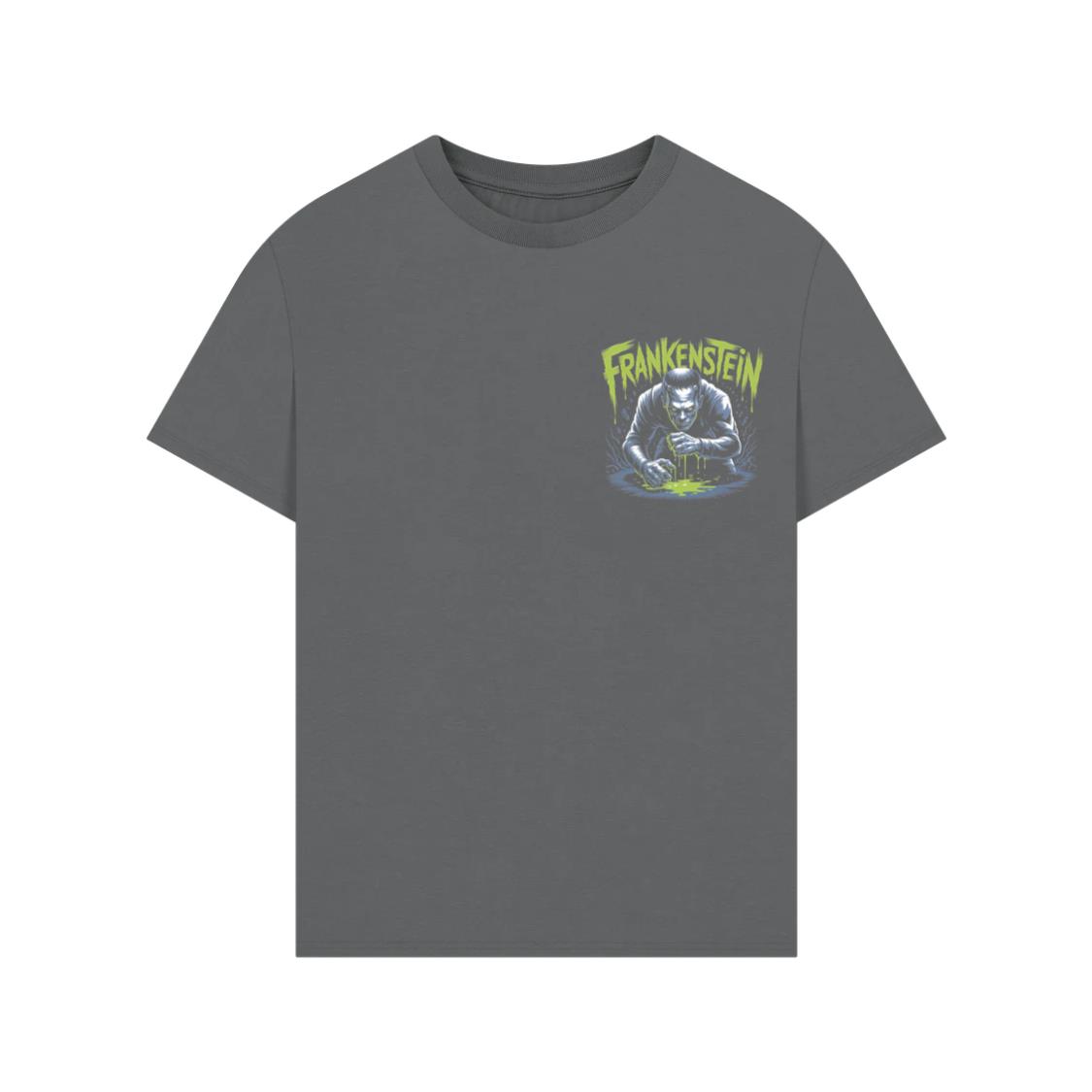 Frankenstein Monster Classic Horror Graphic T-Shirt - Image 3