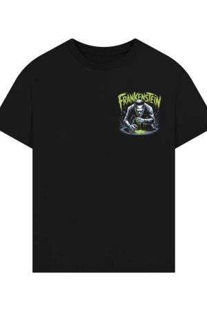 Frankenstein Monster Classic Horror Graphic T-Shirt