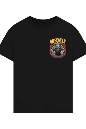 Werewolf Monster Vintage Horror Design T-Shirt